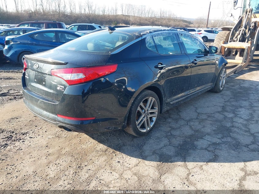 Vin: 5xxgr4a63dg215746, lot: 44971216, kia optima sx 20134