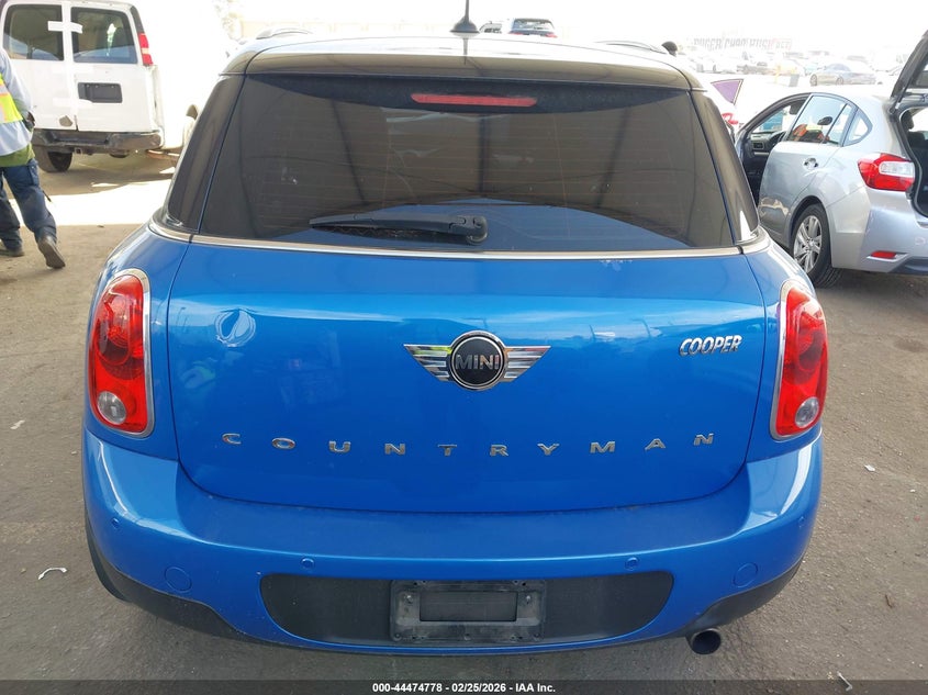 2014 Mini Countryman Cooper VIN: WMWZB3C59EWR36355 Lot: 44474778