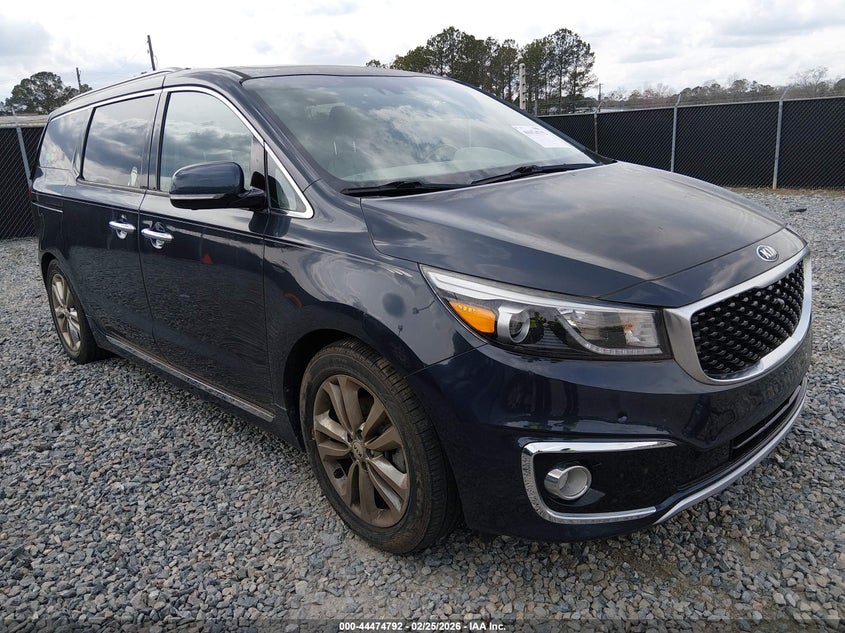 2016 Kia Sedona Sx Luxury