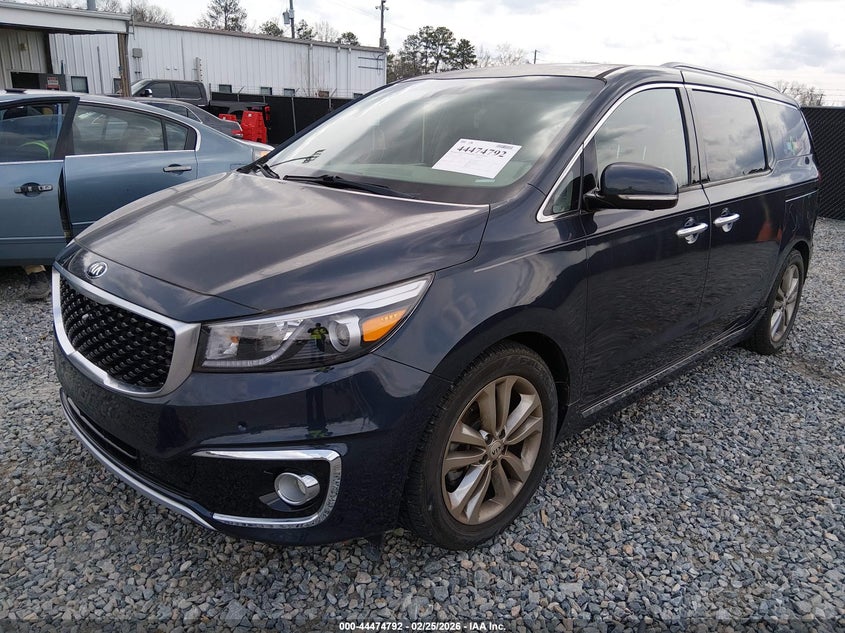 2016 Kia Sedona Sx Luxury