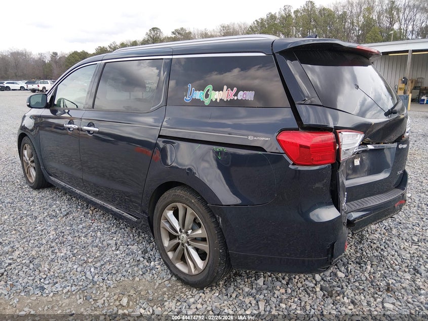 2016 Kia Sedona Sx Luxury