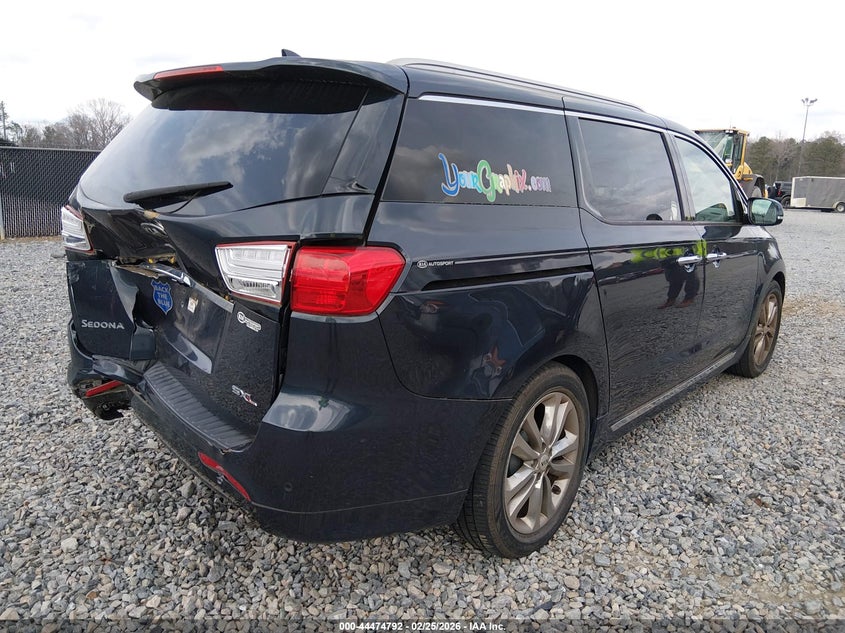 2016 Kia Sedona Sx Luxury