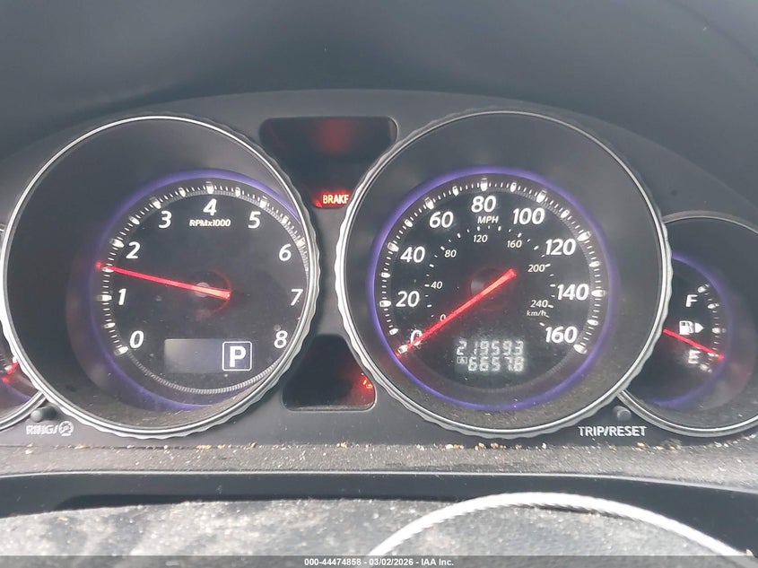 2008 Infiniti M35X VIN: JNKAY01F38M654381 Lot: 44474858