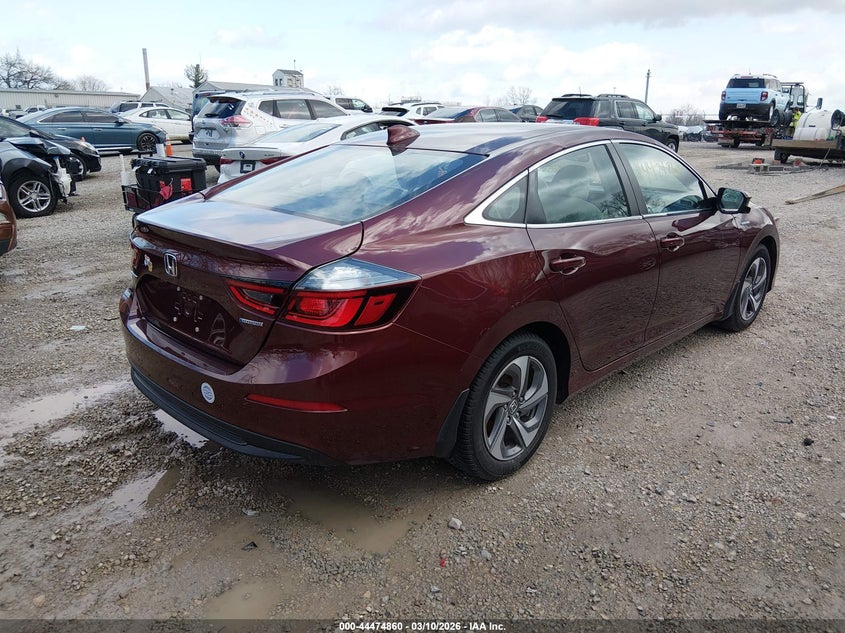 Vin: 19xze4f52ke030484, lot: 44971537, honda insight ex 20194