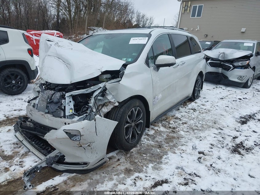 Vin: 5tdeskfc1ts228622, lot: 44971600, toyota sienna platinum 20262