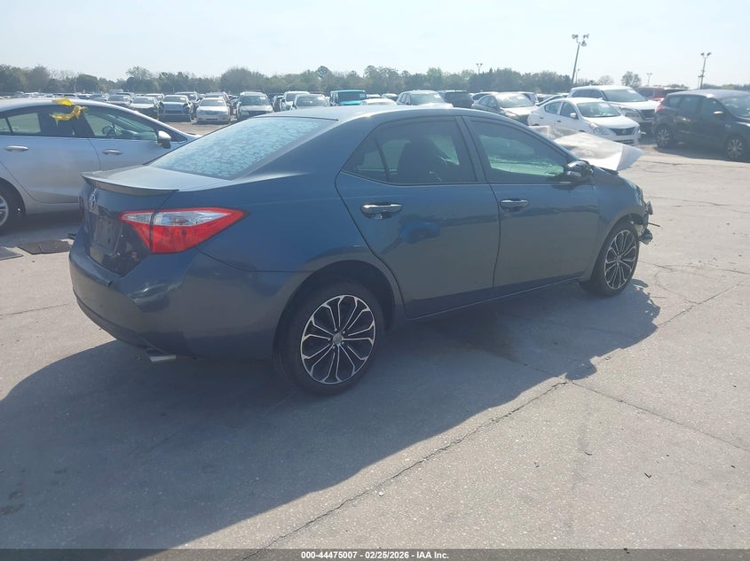 2015 TOYOTA COROLLA auction photo 4