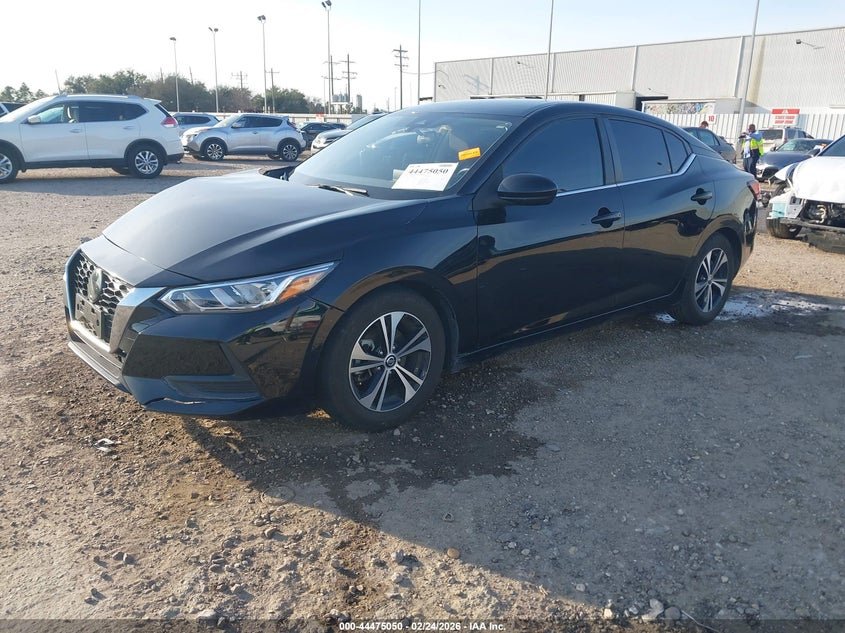 2022 Nissan Sentra Sv Xtronic Cvt