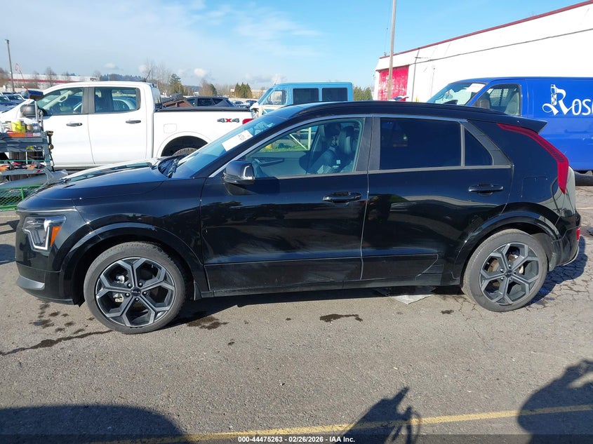 2023 Kia Niro 1.6 Ex Touring black Lot 111044475263 Vin KNDCR3LEXP5099645