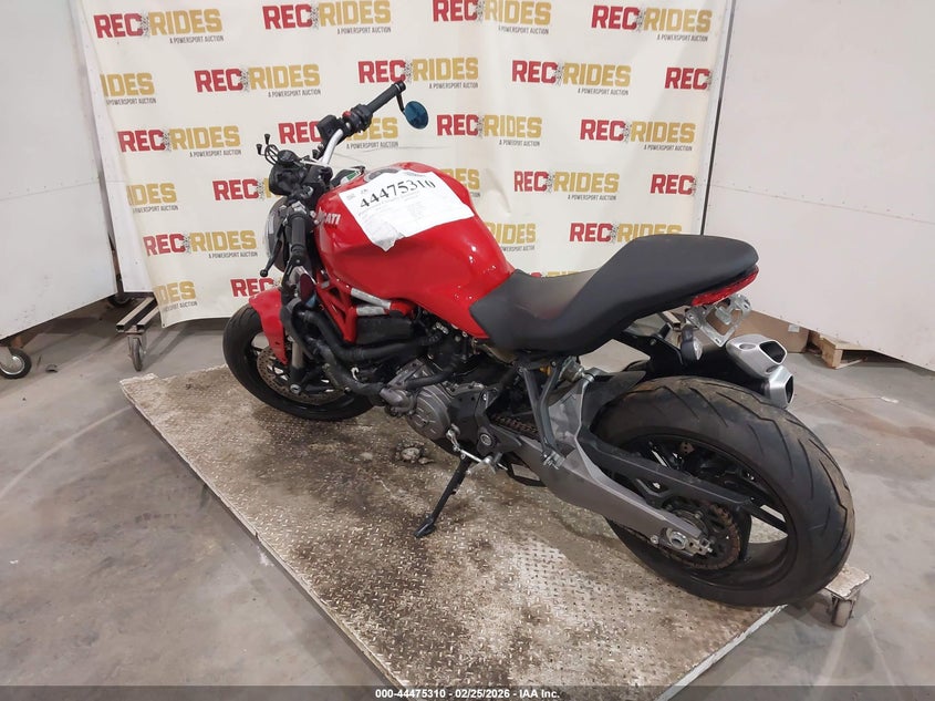 2019 DUCATI MONSTER auction photo 3