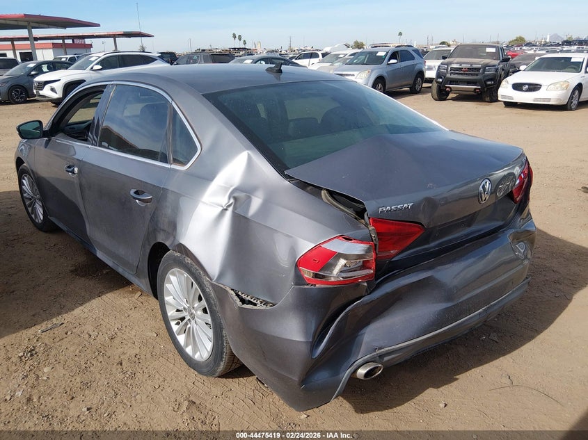 2015 Volkswagen Passat 2.0L Tdi Se