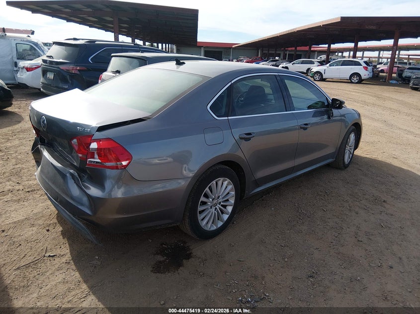 2015 Volkswagen Passat 2.0L Tdi Se