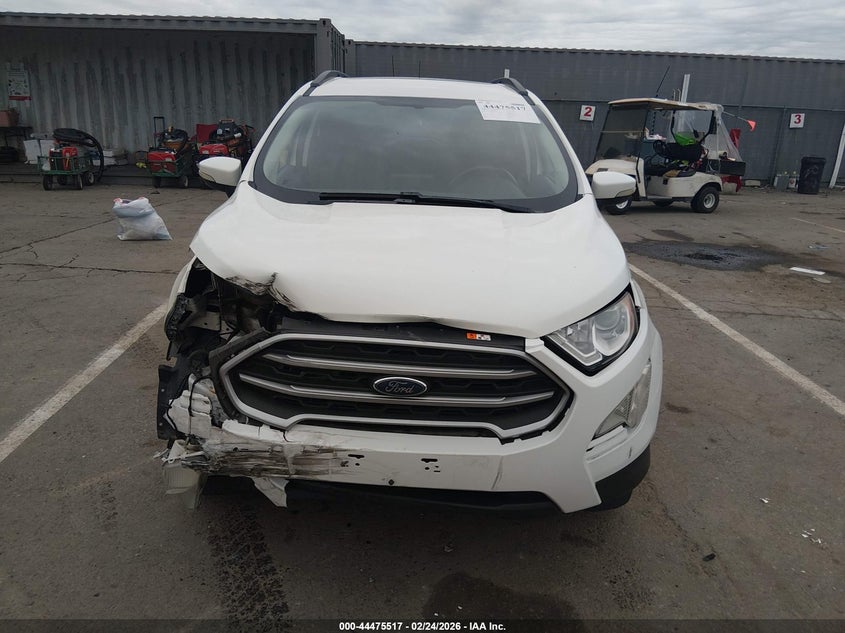 VIN MAJ3P1TE4JC233214 2018 FORD ECOSPORT SE
