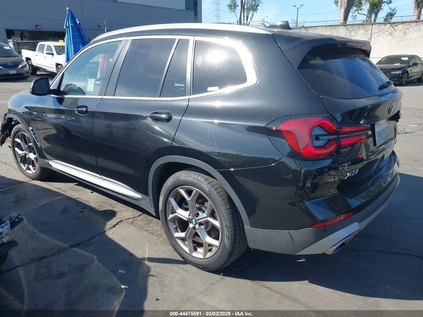2022 BMW X3 Sdrive30I