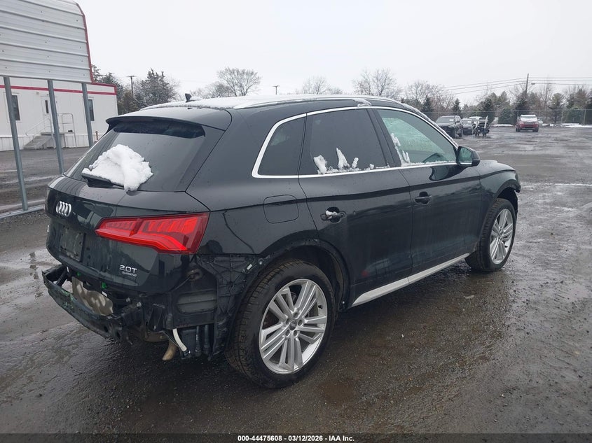 Vin: wa1bnafy2j2225629, lot: 44972285, audi q5 2.0t premium/2.0t tech premium 20184