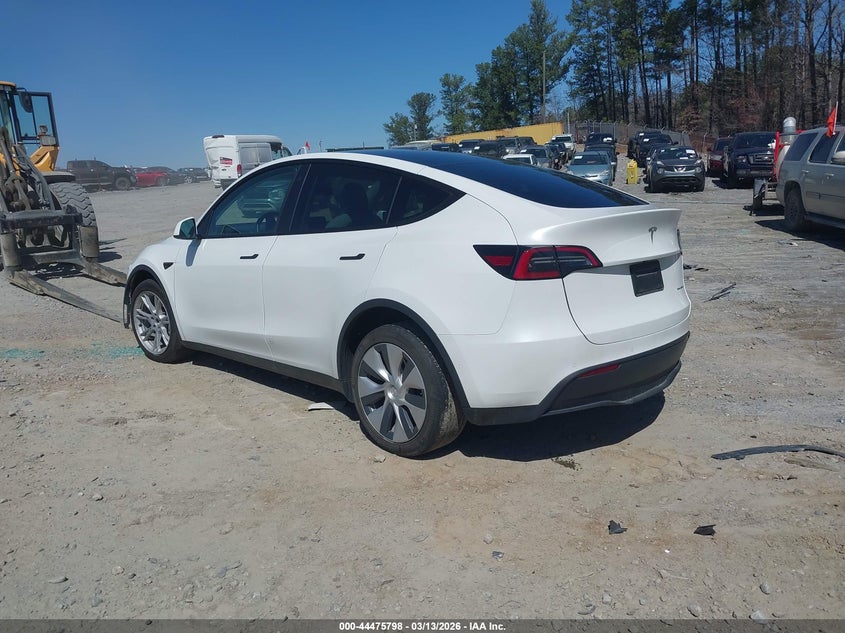 Vin: 7saygdee7nf537535, lot: 44972475, tesla model y long range dual motor all-wheel drive 20223