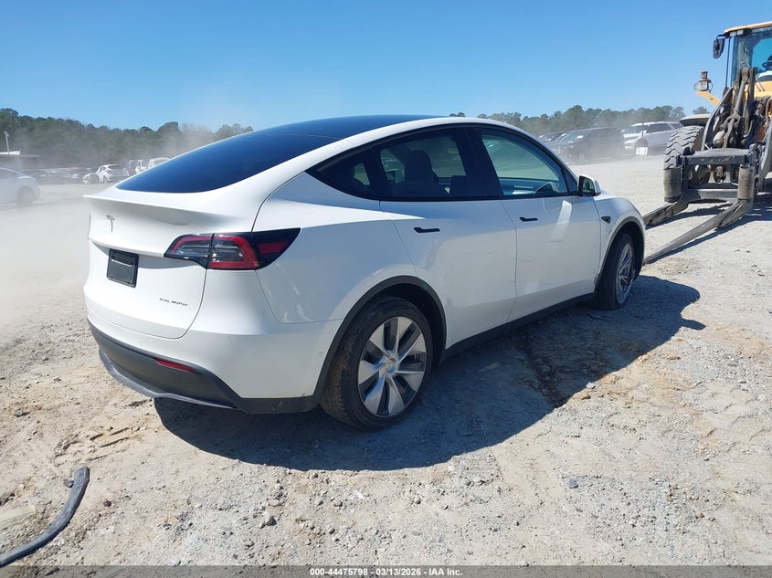 Vin: 7saygdee7nf537535, lot: 44972475, tesla model y long range dual motor all-wheel drive 20224