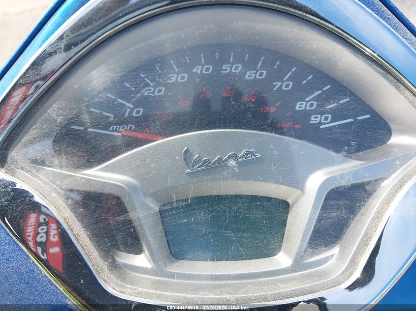 2015 Vespa Gts 300 Super VIN: ZAPM459L0F5100769 Lot: 44475919