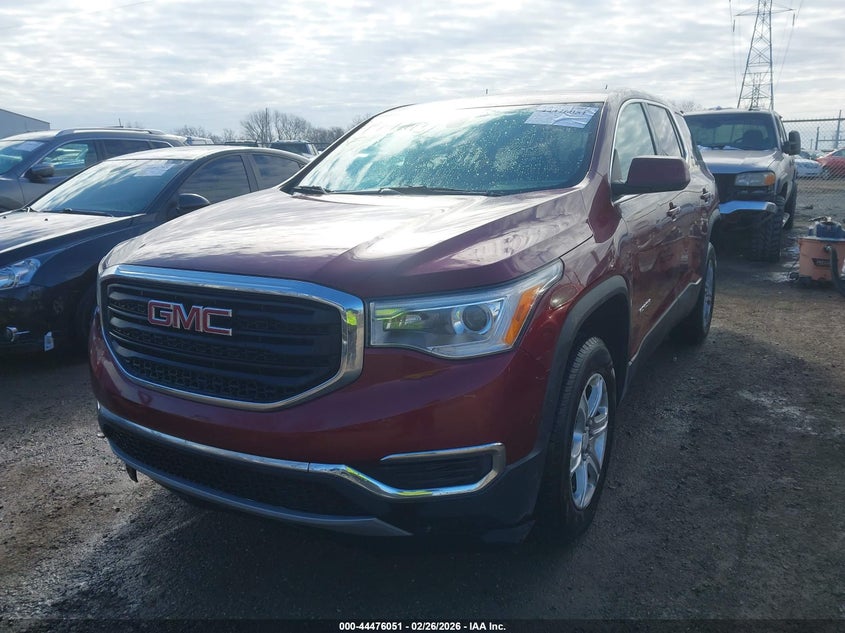 Vin: 1gkknkla9jz120858, lot: 44972728, gmc acadia sle-1 20182
