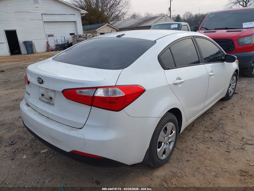 Vin: knafx4a65f5306099, lot: 44972852, kia forte lx 20154