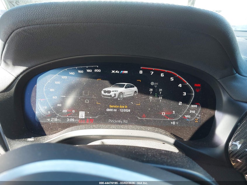 2024 BMW X4 M VIN: 5YM23EC0XR9T63091 Lot: 44476195