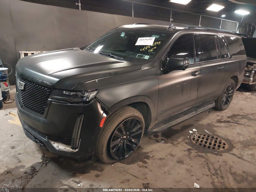 2021 CADILLAC ESCALADE ESV auction photo 2