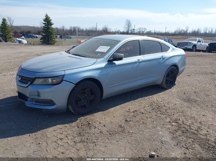 Vin: 1g11y5sl8eu141330, lot: 44973132, chevrolet impala 1ls 20142