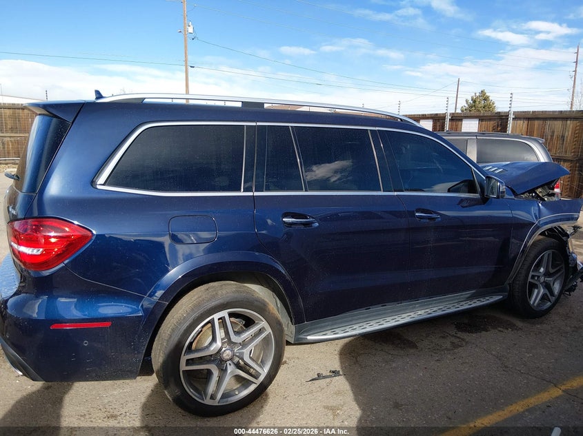 2017 Mercedes-Benz Gls 550 4Matic VIN: 4JGDF7DE1HA831295 Lot: 44476626