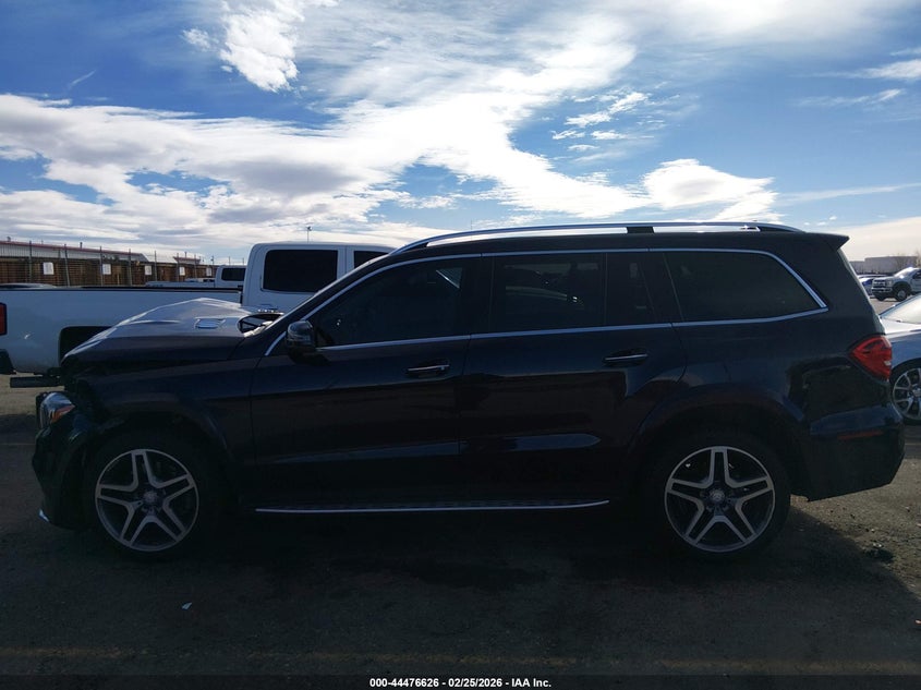 2017 Mercedes-Benz Gls 550 4Matic VIN: 4JGDF7DE1HA831295 Lot: 44476626