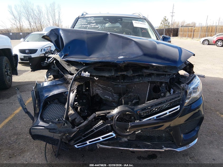 2017 Mercedes-Benz Gls 550 4Matic VIN: 4JGDF7DE1HA831295 Lot: 44476626