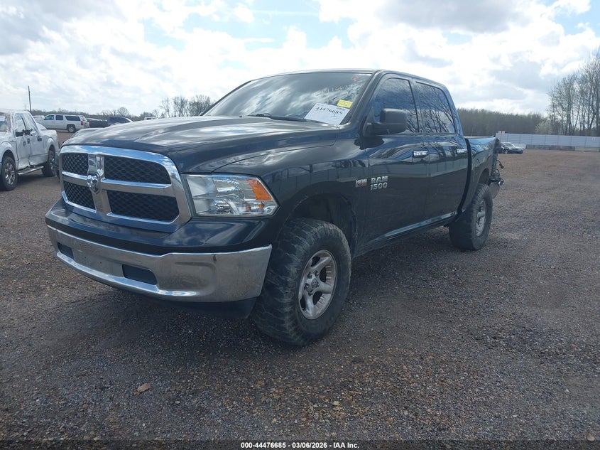 Vin: 1c6rr7lt0js225091, lot: 44973364, ram 1500 slt  4x4 5'7 box 20182