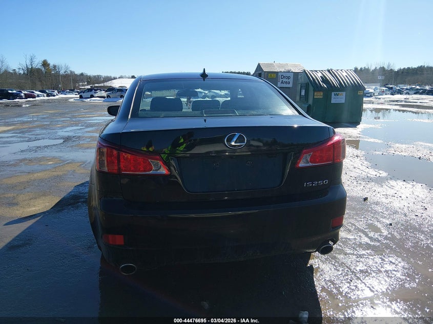 JTHCF5C22C5053410 2012 Lexus Is 2.5 Is 250 black