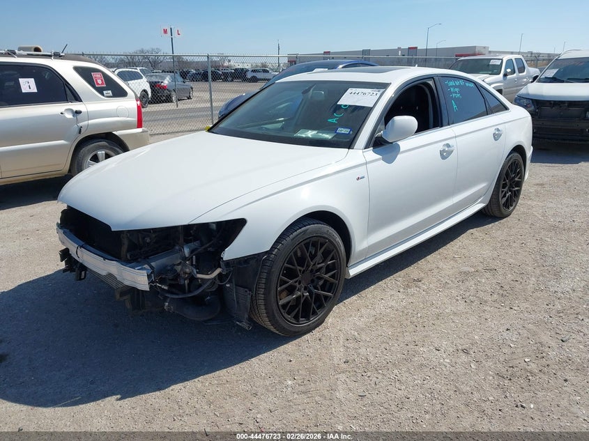 Vin: wauc8afc7jn065992, lot: 44973402, audi a6 2.0t premium/2.0t sport 20182