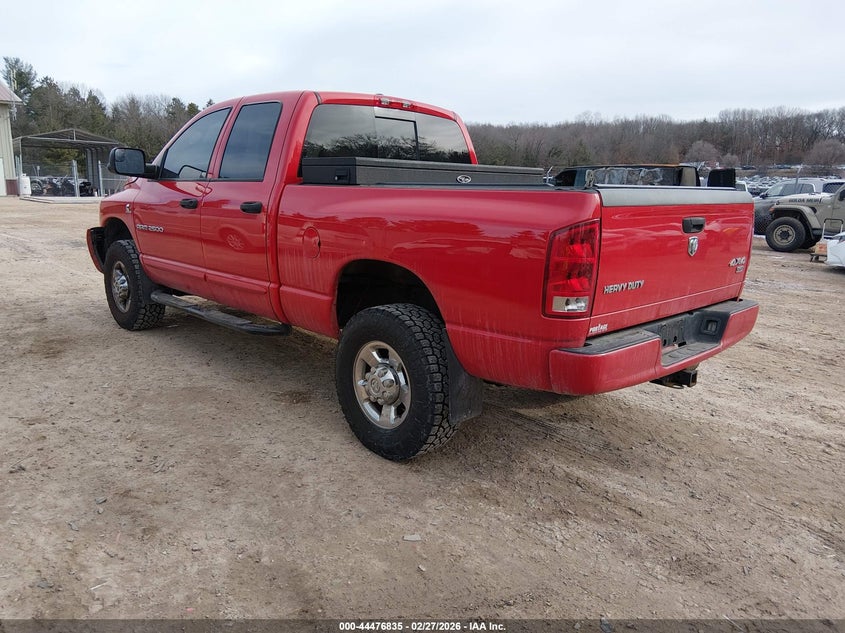 2006 Dodge Ram 2500 Slt/Trx4 Off Road/Sport/Power Wagon