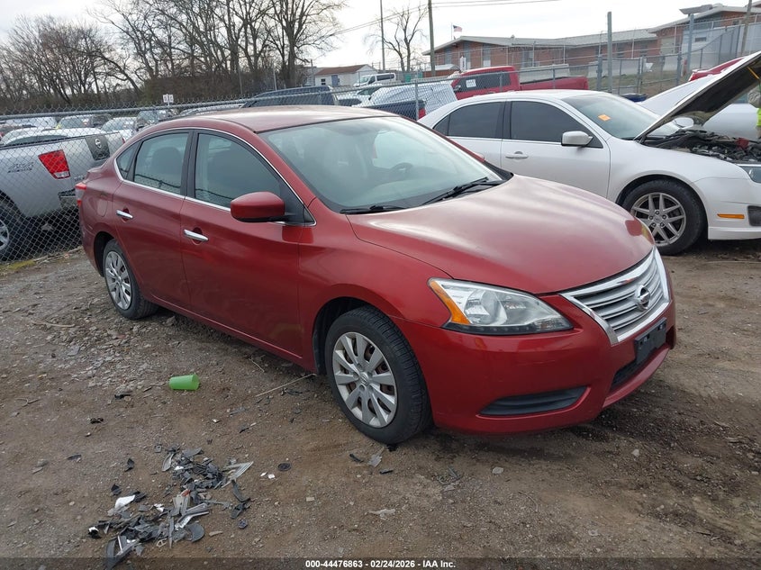 2015 Nissan Sentra Fe+ S/S/Sl/Sr/Sv
