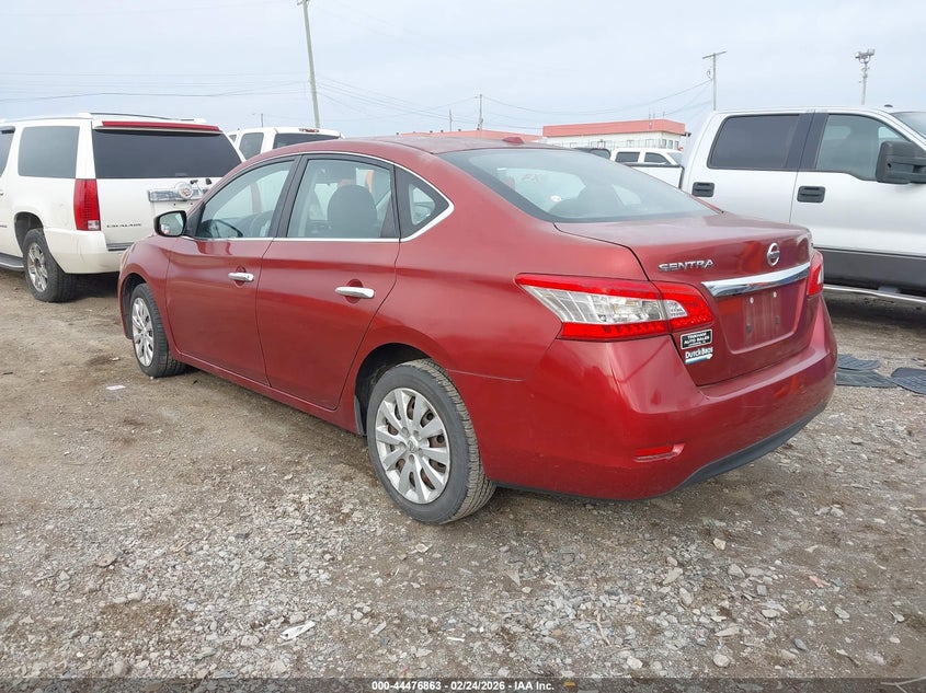 2015 Nissan Sentra Fe+ S/S/Sl/Sr/Sv