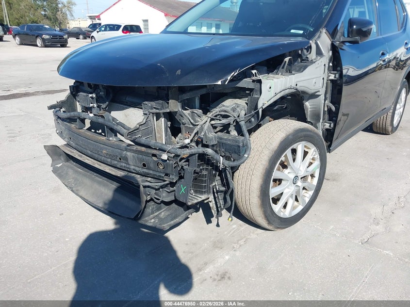 2018 Nissan Rogue 2.5 Sv black Lot 111044476950 Vin KNMAT2MVXJP528327
