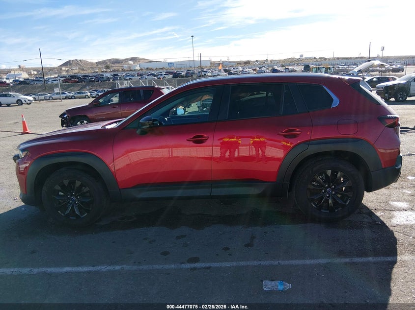 2025 Mazda Cx-50 2.5 Cx-50 2.5 S Premium Package red Lot 111044477075 Vin 7MMVABDM6SN340822