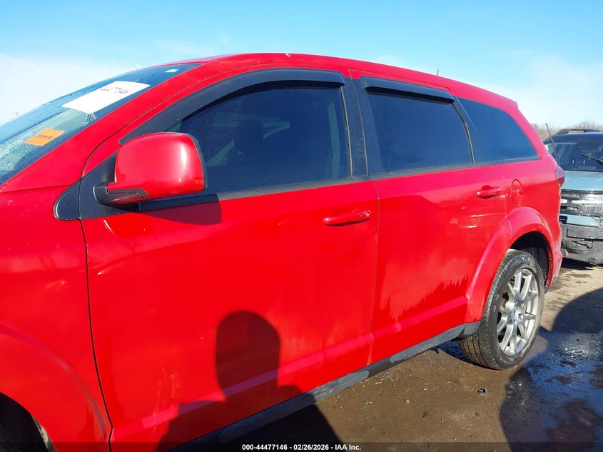 2018 Dodge Journey 3.6 Gt Awd red Lot 111044477146 Vin 3C4PDDEG0JT390571