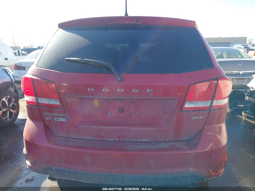 2018 Dodge Journey 3.6 Gt Awd red Lot 111044477146 Vin 3C4PDDEG0JT390571