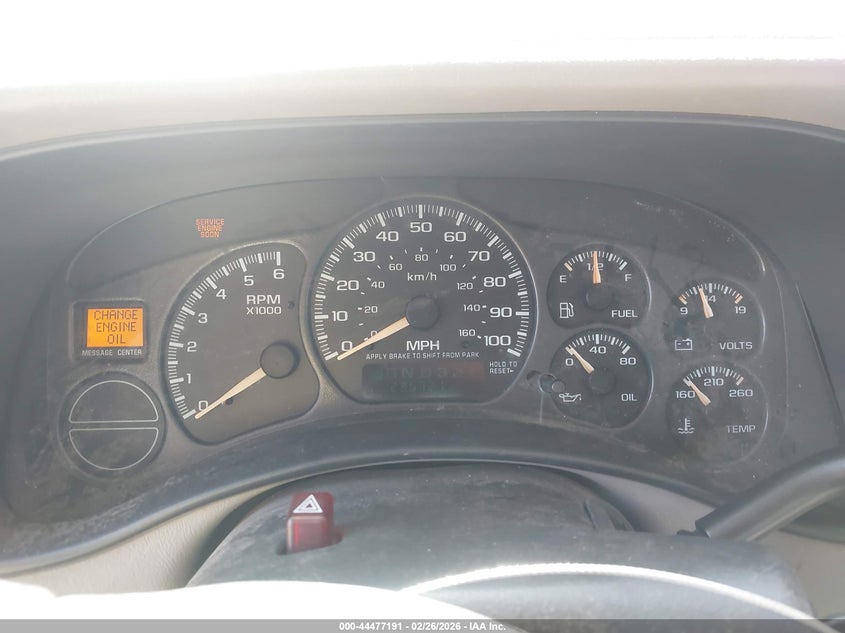 2001 Chevrolet Suburban 1500 Ls VIN: 1GNFK16T11J298153 Lot: 44477191