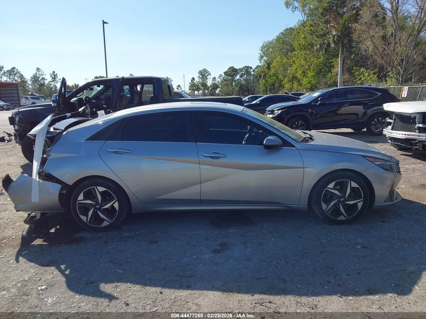 VIN 5NPLN4AG2MH002505 2021 HYUNDAI ELANTRA SEL