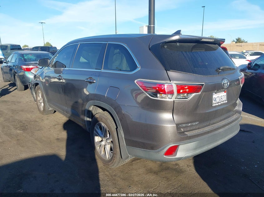 2015 Toyota Highlander Xle V6