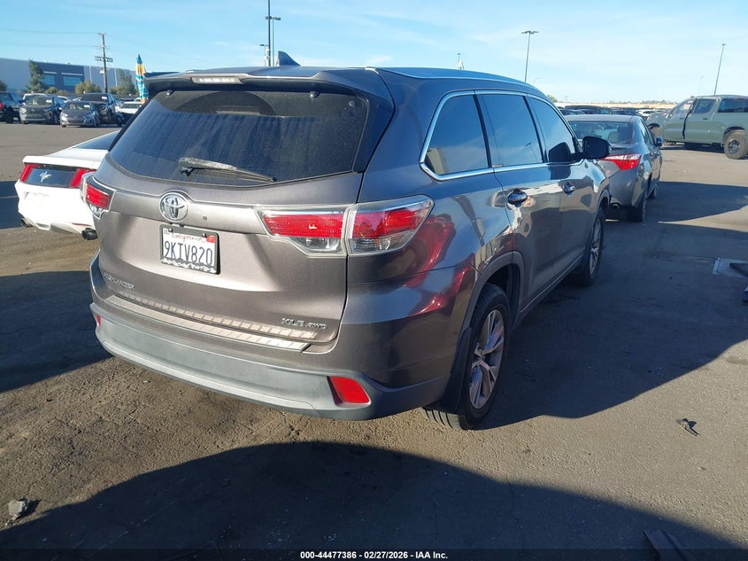 2015 Toyota Highlander Xle V6