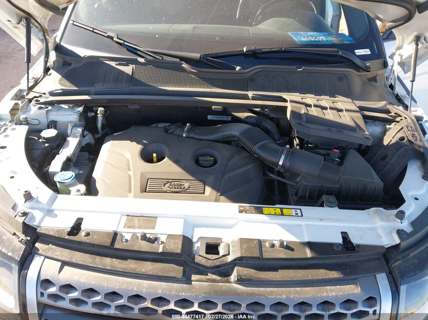 2017 Land rover Range rover evoque 2.0 Hse white Lot 111044477417 Vin SALVR2BG7HH218329