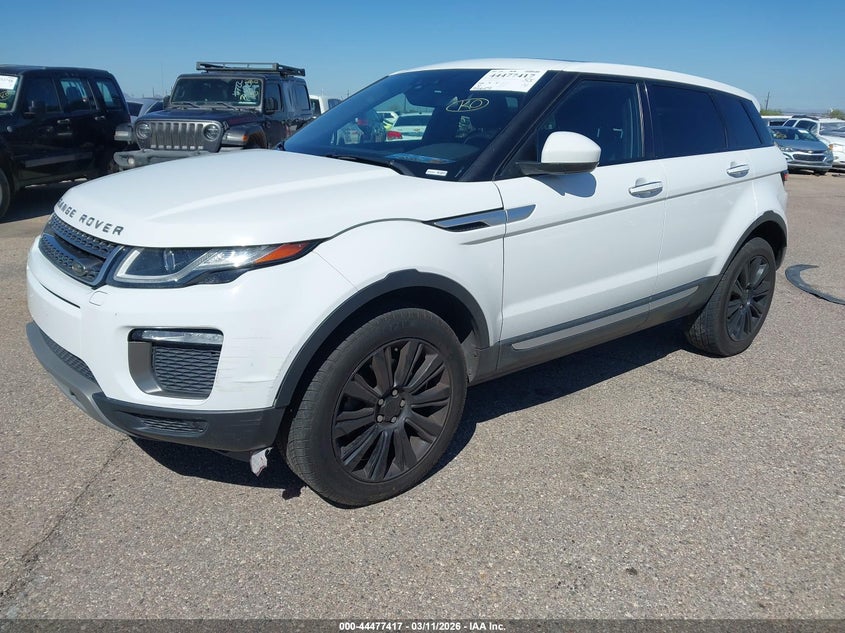 Vin: salvr2bg7hh218329, lot: 44974096, land rover range rover evoque hse 20172