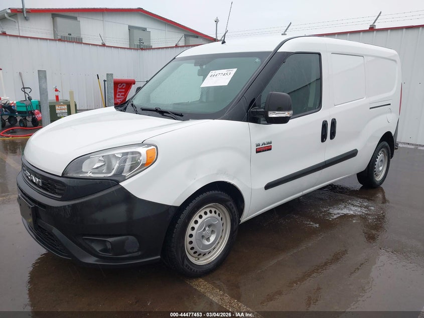 Vin: zfbhrfab5l6p20409, lot: 44974132, ram promaster city tradesman 20202