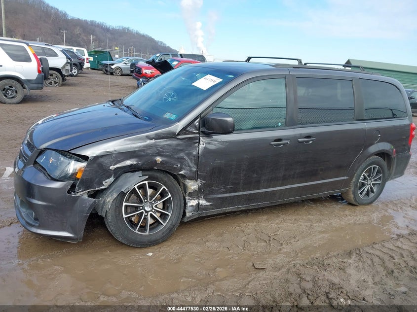 2019 Dodge Caravan 3.6 Grand Gt grey Lot 111044477530 Vin 2C4RDGEG3KR595963