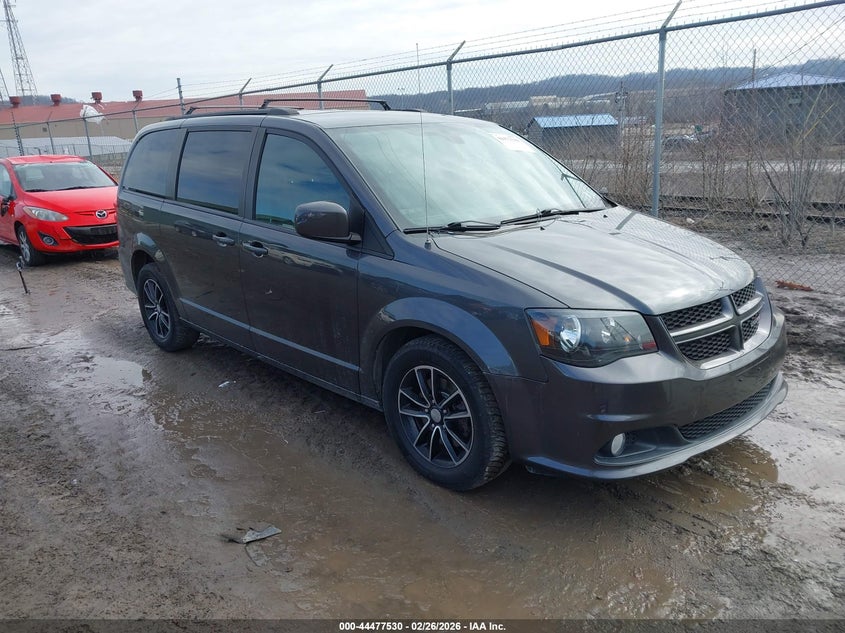 2019 Dodge Caravan 3.6 Grand Gt grey Lot 111044477530 Vin 2C4RDGEG3KR595963