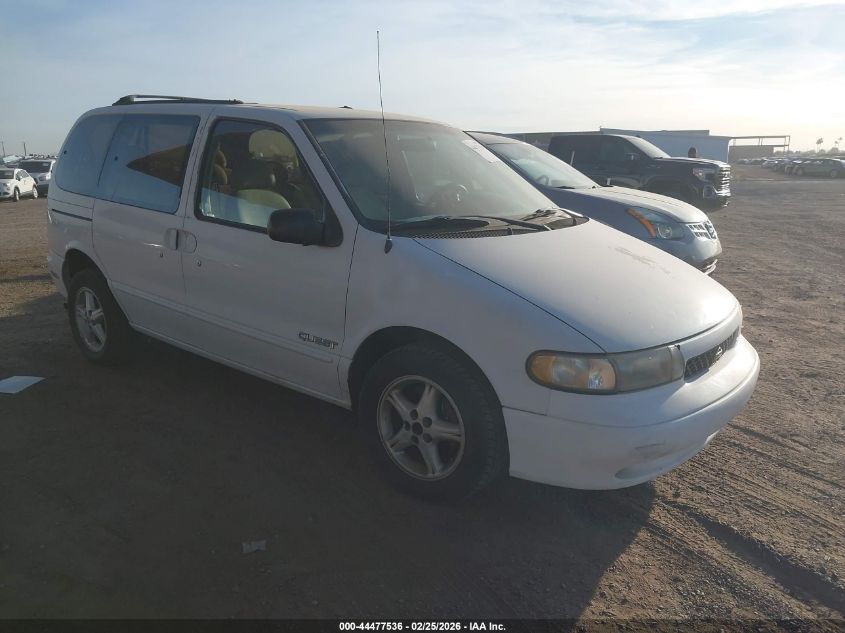 1997 Nissan Quest Gxe/Xe