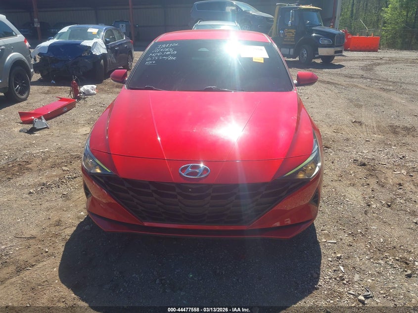 VIN 5NPLM4AG3MH004024 2021 HYUNDAI ELANTRA SEL